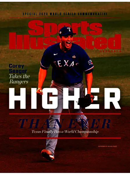 Sports Illustrated USA 2023 World Series Champions Texas Rangers 2023