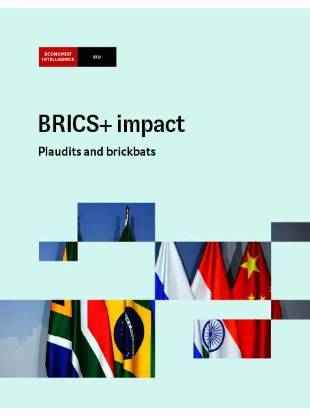The Economist (Intelligence Unit) BRICS+ impact 2023