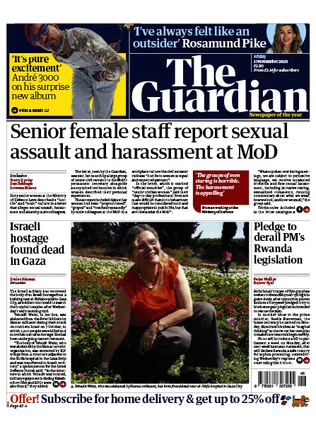 The Guardian 17 November 2023