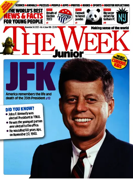 The Week Junior USA – Issue 188 Vol. 4, November 24, 2023