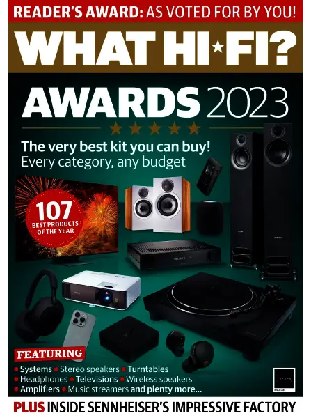 What Hi Fi UK Issue 481, Awards 2023