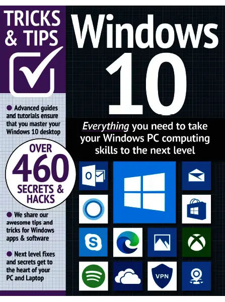 Windows 10 Tricks and Tips 16th Edition, 2023