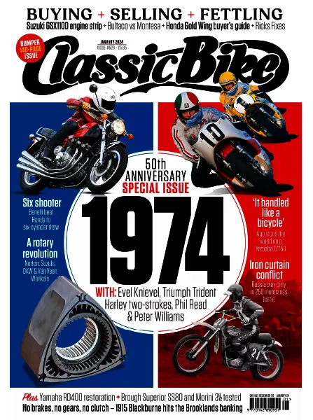 Classic Bike UK – Issue 528, January 2024 Download PDF