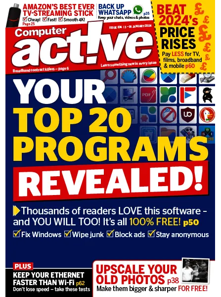 Computeractive – Issue 674, 3/16 January 2024 Download PDF