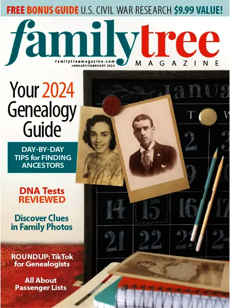 Family Tree USA – January February 2024