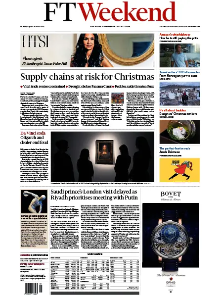 Financial Times Weekend UK 9 10 November 2023