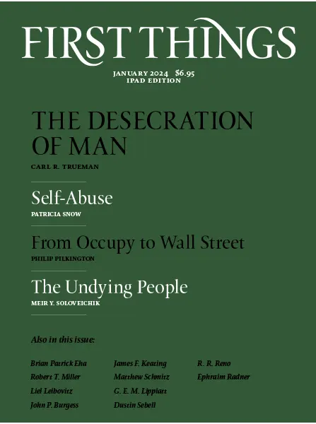First Things – January 2024 Download PDF