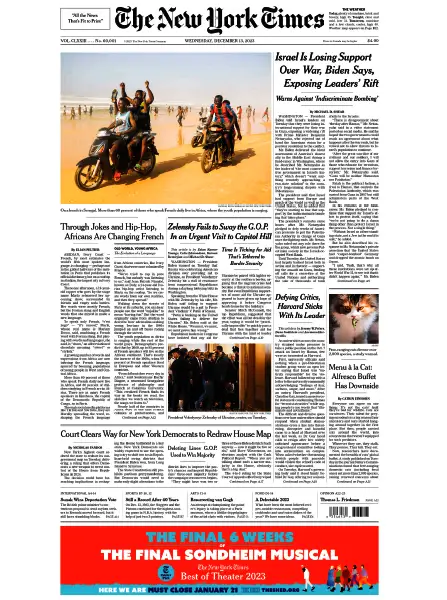 The New York Times December 13 2023