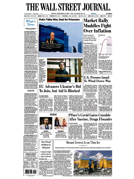 The Wall Street Journal – 15 December 2023