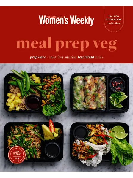 australian womens weekly everyday cookbook collection meal prep veg 2023