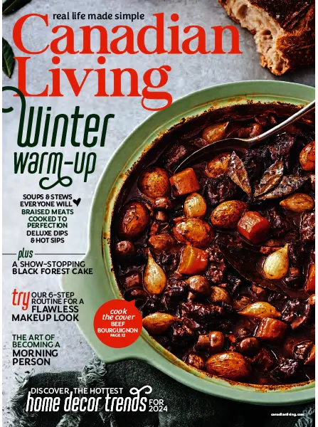 Canadian Living Volume 49 Issue 01 January February 2024