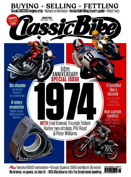 Classic Bike UK Issue 528 January 2024