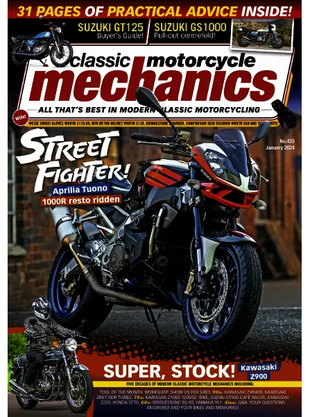 Classic Motorcycle Mechanics Issue 435 January 2024