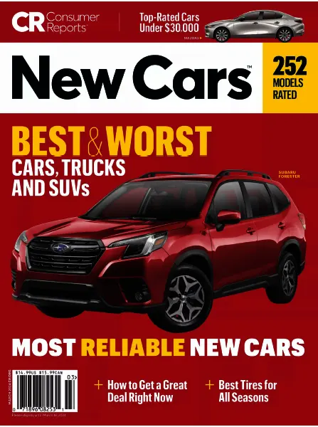 Consumer Reports New Cars March 2024