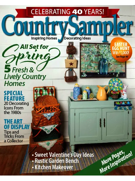 Country Sampler Vol. 41 No. 01 Spring 2024