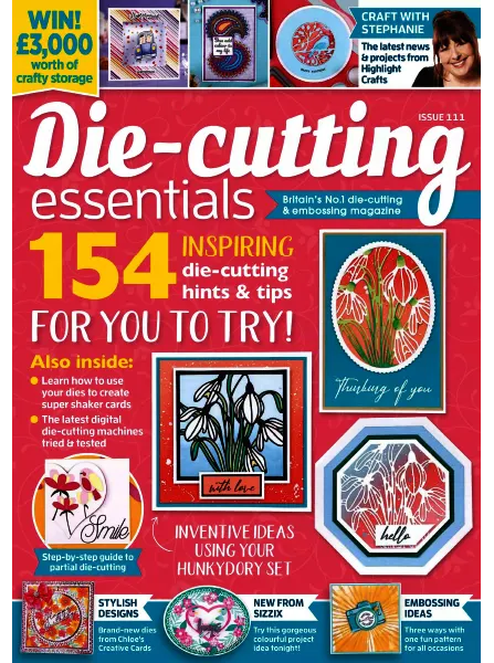 die cutting essentials issue 111 2024