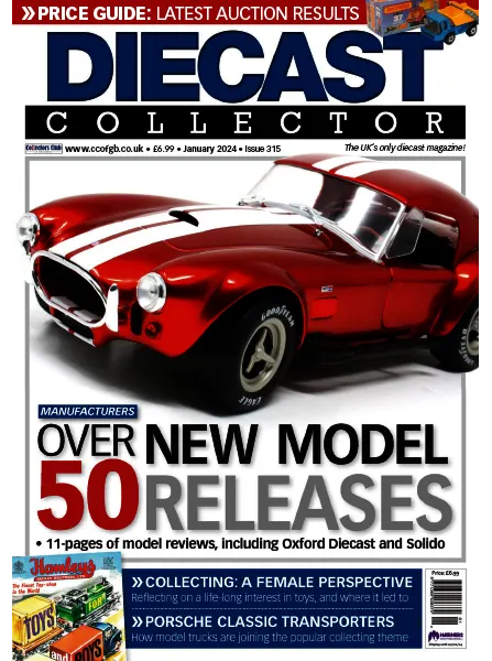Diecast Collector – Issue 315, January 2024 Download PDF