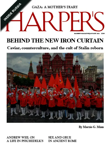 harpers magazine january 2024