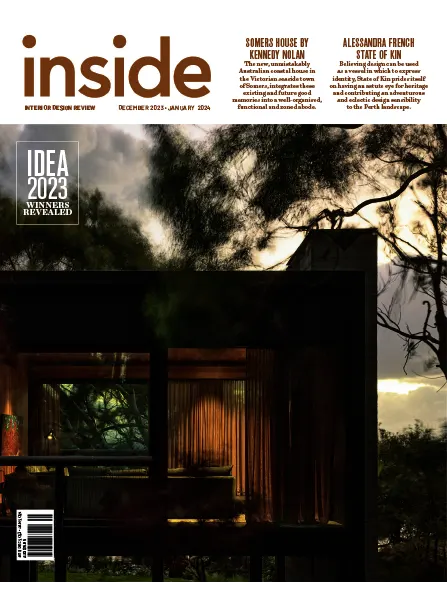 inside interior design review No. 118 December 2023 January 2024