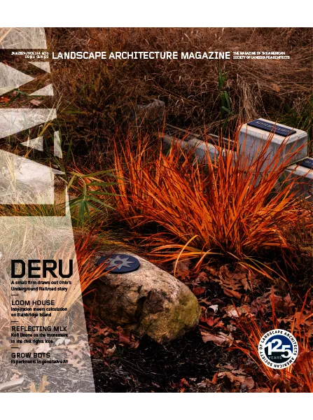 landscape architecture magazine usa vol. 114 no.1 january 2024