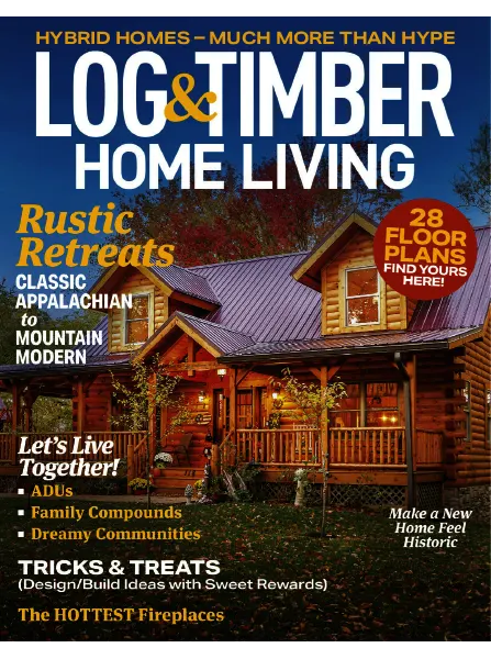 Log Timber Home Living November 2023