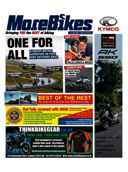 MoreBikes Issue 210 January 2024