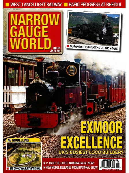 narrow gauge world issue 181 january february 2024