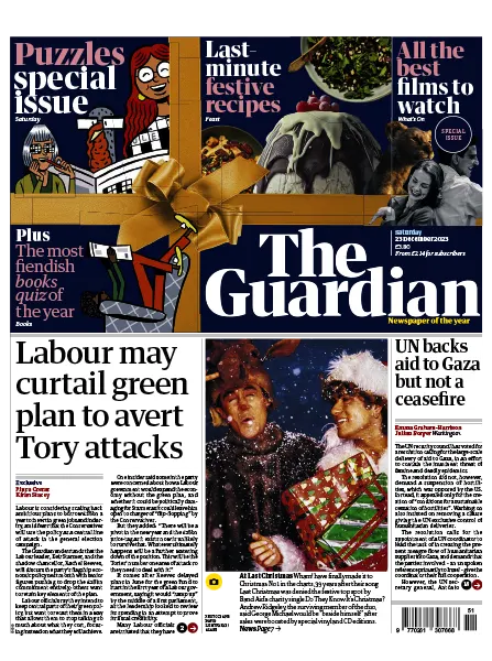 the guardian 23 december 2023