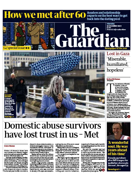 the guardian 28 december 2023