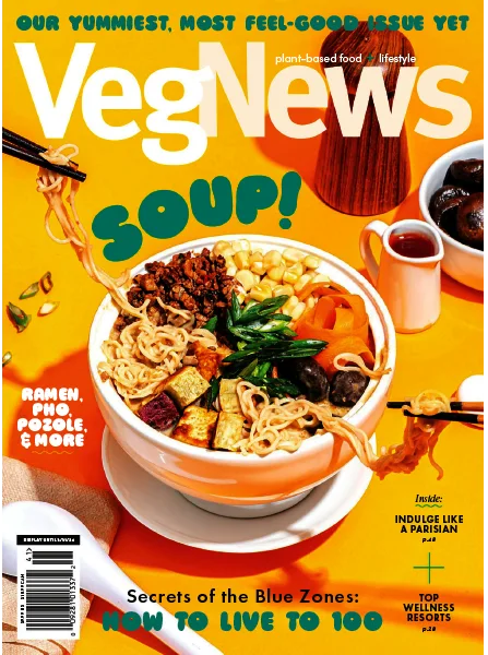 vegnews magazine wellness 2024