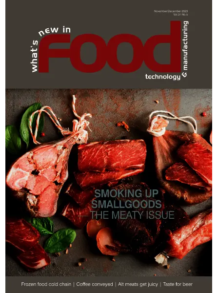 whats new in food technology manufacturing november december 2023