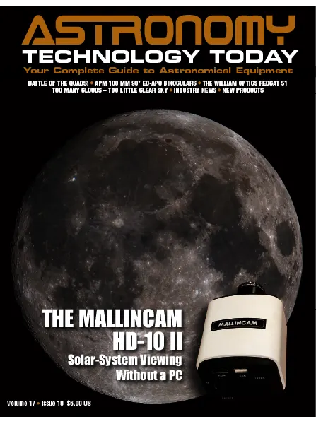 Astronomy Technology Today – Volume 17 Issue 10, 2023 Download PDF
