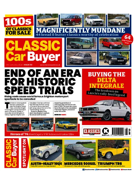 Classic Car Buyer Issue 721 31st January 2024