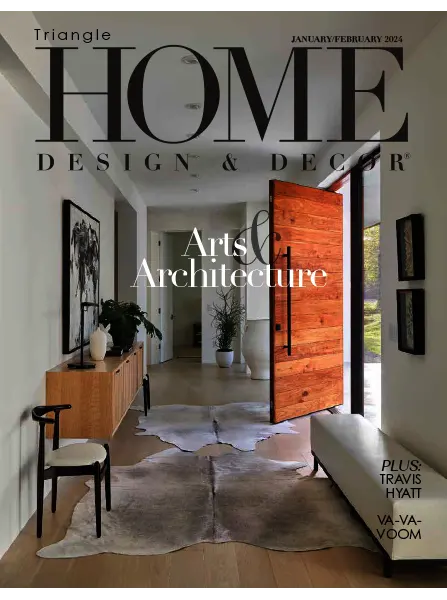 Home Design & Decor Triangle – January/February 2024 Download PDF