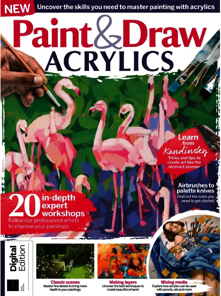 Paint Draw Acrylics 5th Edition 2024