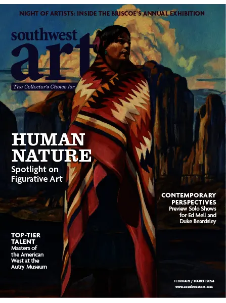 Southwest Art February March 2024 Free PDF Download   Southwest Art February March 2024.webp