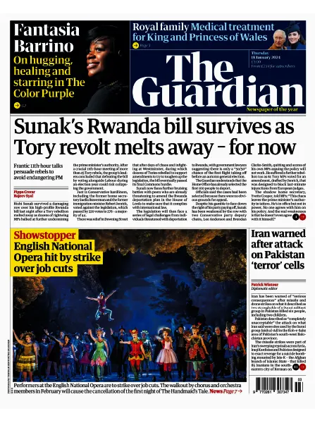 The Guardian 18 January 2024