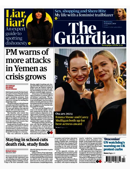 The Guardian 24 Janaury 2023