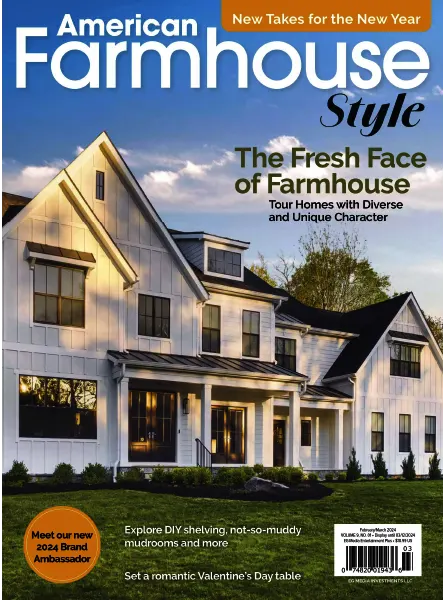 American Farmhouse Style February March 2024