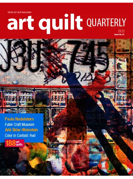 art quilt quarterly issue no.33 2023