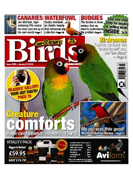 Cage Aviary Birds Issue 6300 January 24 2024