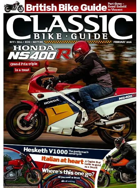 Classic Bike Guide February 2024