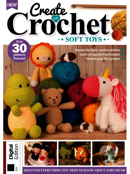 create with crochet soft toys 8th edition 2024