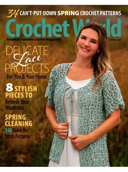 Crochet World – Spring 2024 Download Magazine PDF