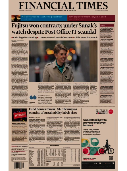 financial times uk 10 january 2024