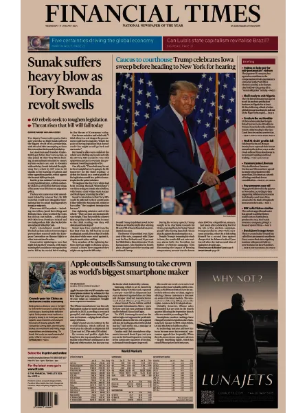 Financial Times UK 17 January 2024
