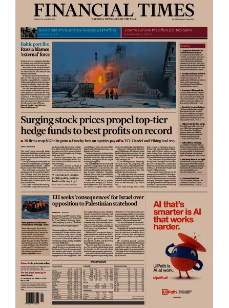 Financial Times UK 22 January 2024