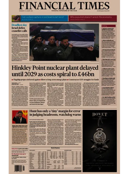 Financial Times UK 24 January 2024
