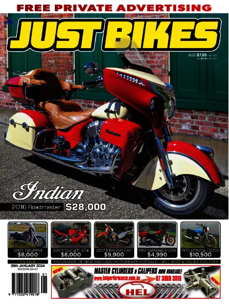 Just Bikes Issue 426 29 January 2024