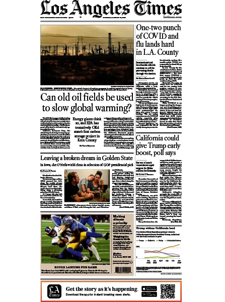 Los Angeles Times 15 January 2024